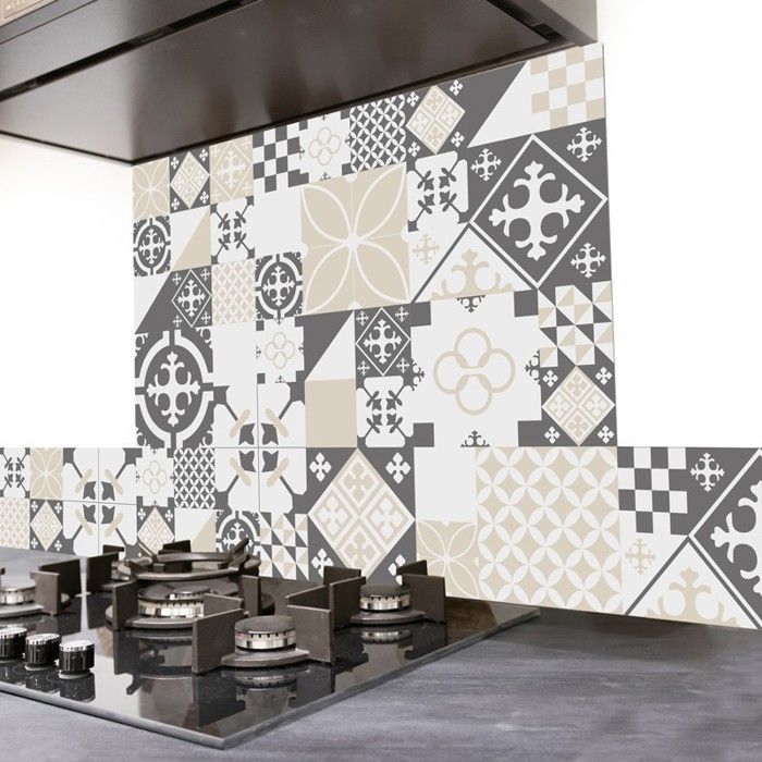 Fond De Hotte Déco Effet Bois Steak House - Crédence Cuisine Prête à Coller, 70x90cm - Résistante Et Facile à Poser