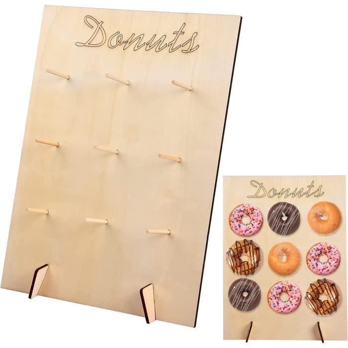 16 Pièces Supports De Numéros De Table En Bois, Supports Pour Cartes De