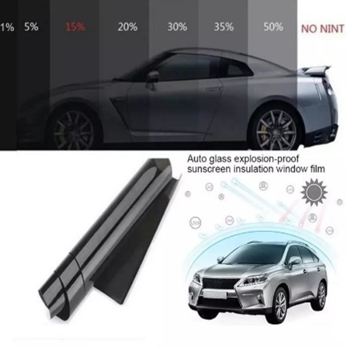 Film Autocollant En Microfibre Noire 200x30 Cm – Revêtement Intérieur Voiture Style Daim, Adhésif Fort, Facile à Poser - 4