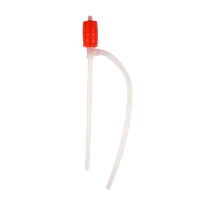 Pompe manuelle pour transfert liquide entre deux récipients. transvasement rapide entre deux réservoirs. Compatible essence, gasoil