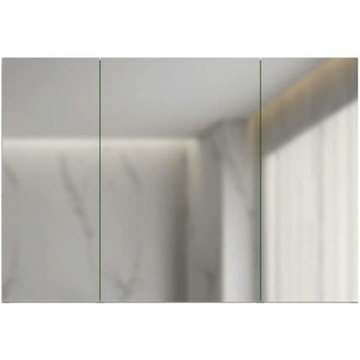 Armoire à Pharmacie Intelligente Avec Miroir Anti-buée Et Lumières LED - Rangement Salle De Bain élégant (plusieurs Tailles)