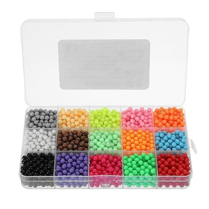 Ensemble de perles fusibles avec panneaux perforés papier à repasser