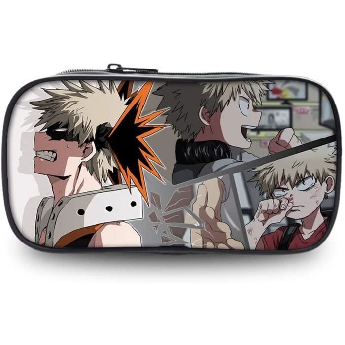 Trousse De Toilette My Hero Academia Officielle - 2 Compartiments, Poignée - Fournitures Scolaires CYP