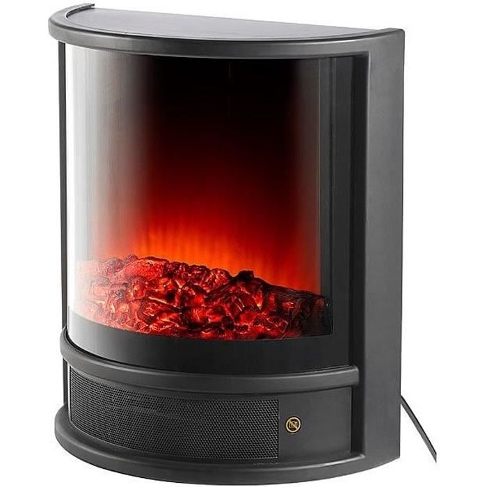 Qqmora Mini chauffe-cheminée électrique Mini chauffage de cheminée