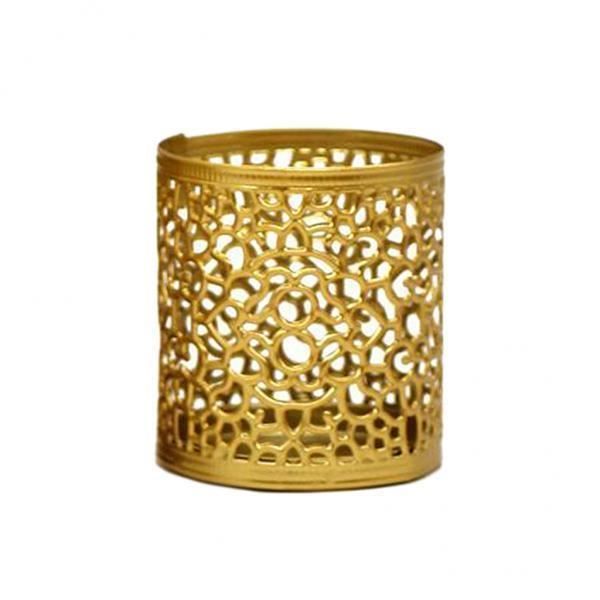 Bougeoir De L'Avent En Fer - Couronne Votive Pour Déco De Noël - Centre De Table Religieux Pour Église Ou Maison - 9