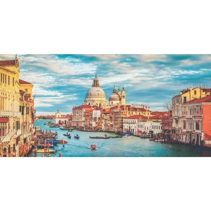 Puzzle Adulte 3000 Pieces Le Canal De Venise : Ville Et Paysage -  Collection Panorama Pays Italie - Cdiscount Jeux - Jouets