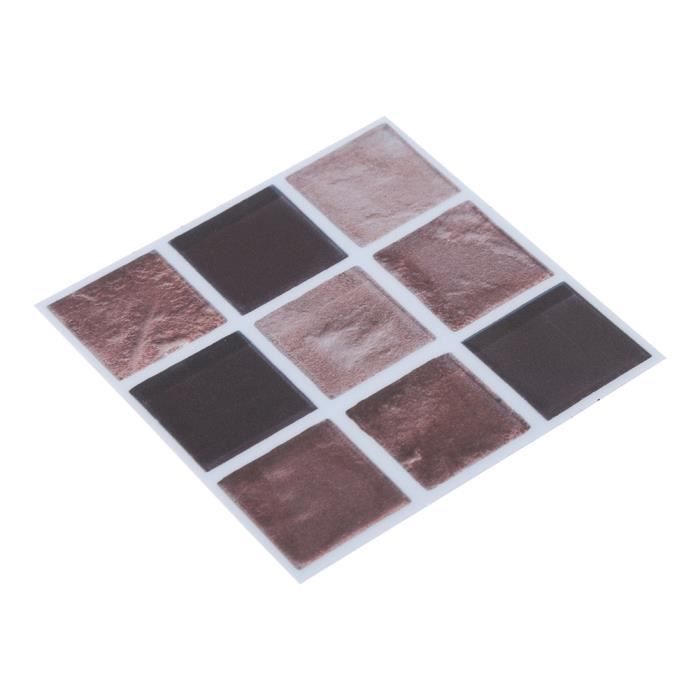 Carreaux De Mosaïque Miroir En Verre Véritable 900 Pièces Autocollant