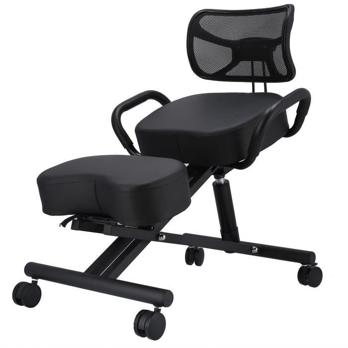 Chaise Ergonomique Assis GenouxPour Le Mal De Dos, Siege Bureau