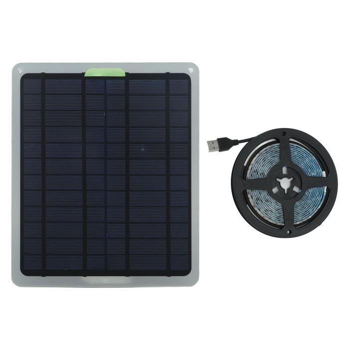 Bande Lumineuse Solaire De Croissance De Plantes KIMISS 20W IP65 - Lampe LED 9,8 Pieds Pour Serre Et Jardin Hydroponique
