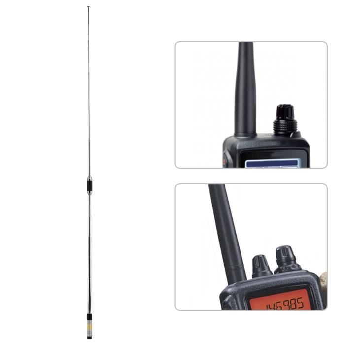 Radio AM/FM portable de poche - Radio d'urgence - Avec prise casque et antenne télescopique