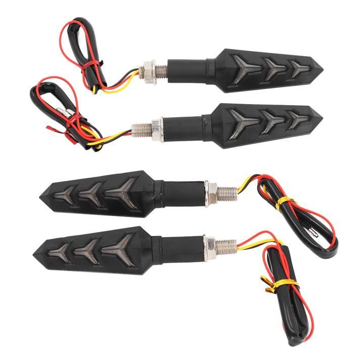 Scooter, moto - clignotants leds flash white - pièce moto, scooter