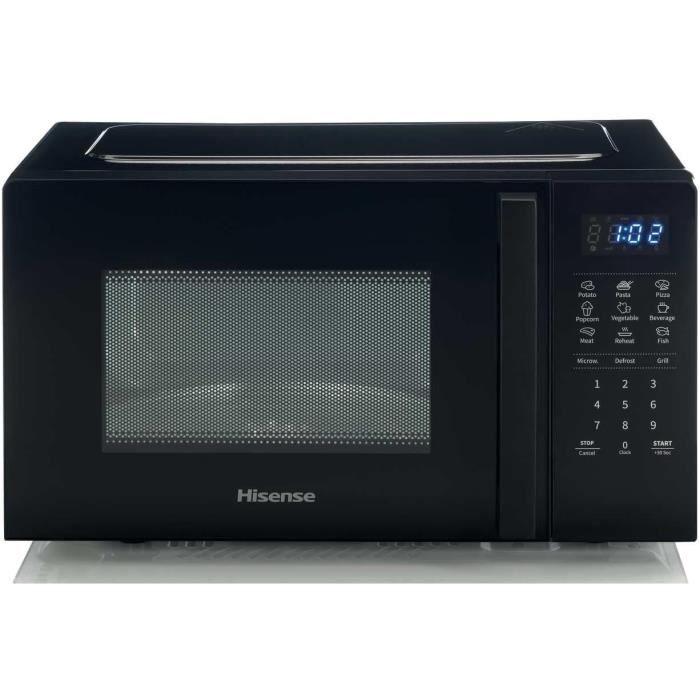 Four À Micro-Ondes Hisense H20MOBS4HG – 20L 700W Gril 800W Commandes Électroniques - vue 10