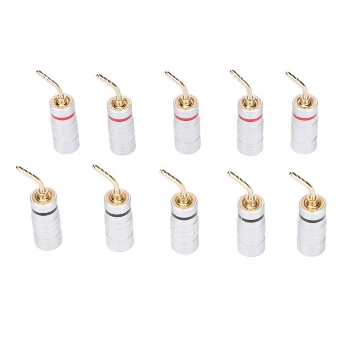 Accessoire Sono Uxcell Bornes Banane/jack Pour Haut-parleur - Lot De 3