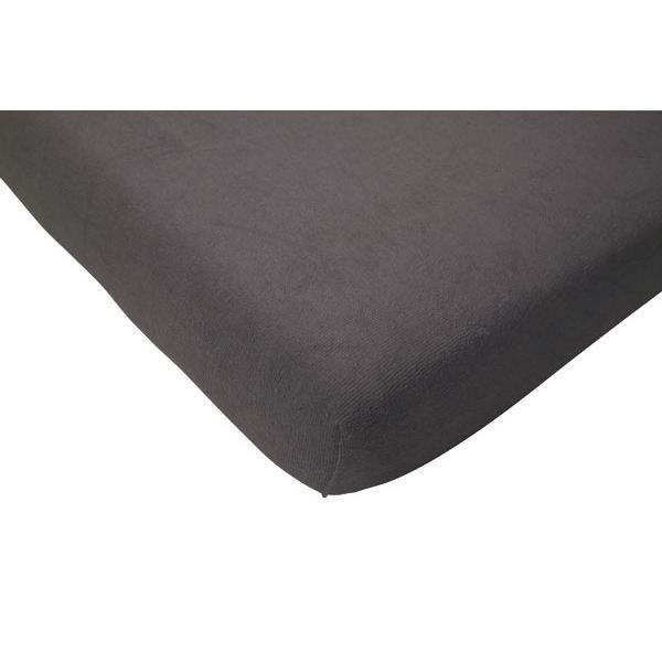 Jollein Drap Housse 60 X 120 Cm Eponge Anthracite Cdiscount Puericulture Eveil Bebe