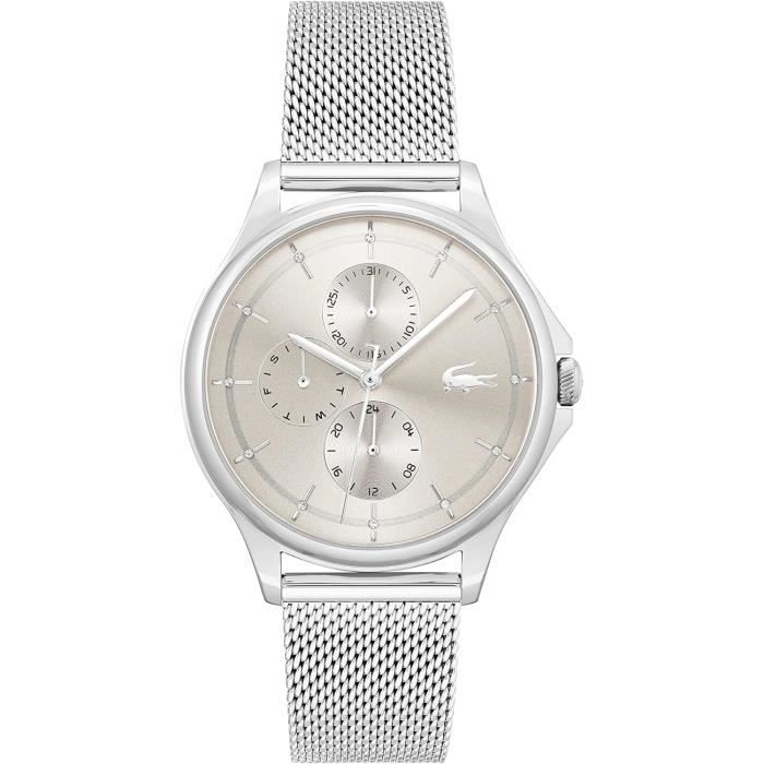 Lacoste Montre Analogique Multifunction à Quartz pour Femme avec ...