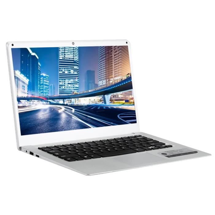 Vente PC Portable 14 pouces Tablette Notebook PC Laptop pour Windows 10 Redstone OS 1080P HD Display 2+32Go ARGENT pas cher