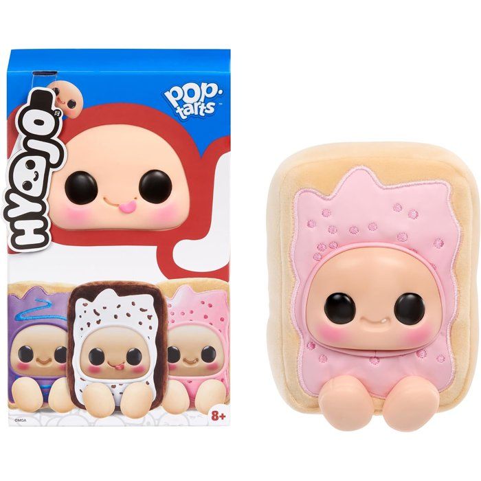 Mga Entertainment Hyojo - Pop Tarts - Frosted Cherry Wild Berry ou lultra-rare Cookies - Série Food - Peluches squishy à collectionner - Porte clé - vue 1