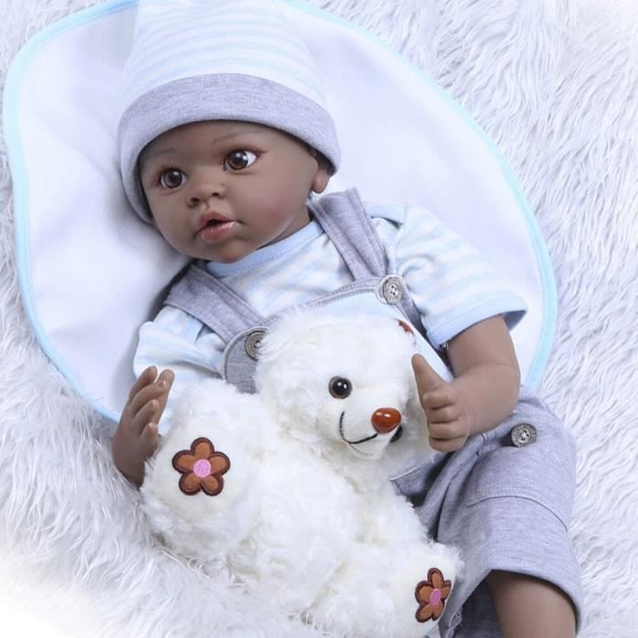 TD® 55 cm de haut poupée renaissance jouet simulation bébé silicone  matériel 22 pouces rose simulation poupée bébé jouets et cadeaux -  Cdiscount Jeux - Jouets