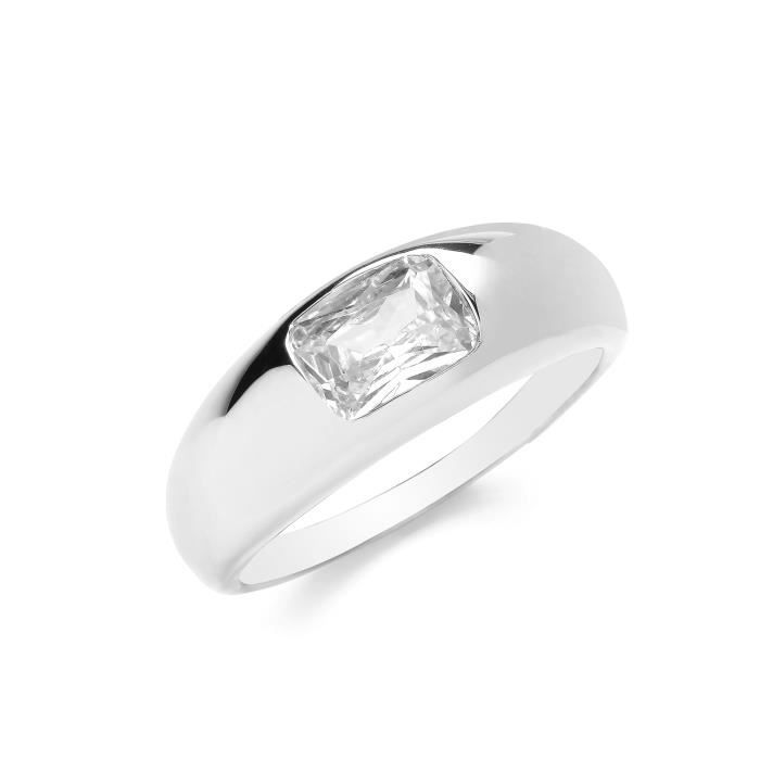 Bague en Argent 925 assemblée d'Oxyde de zirconium main image 1