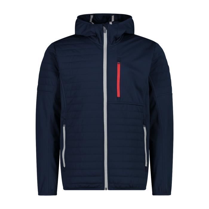 Vetement Ferrari CMP - F.lli Campagnolo Veste Softshell Pour Homme, Noir - Noir, 54 Veste Colombia Hommes