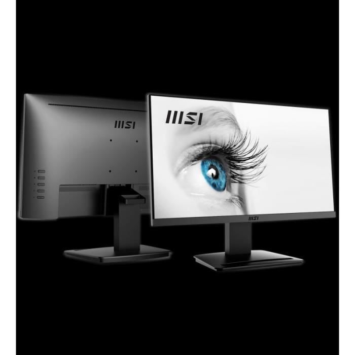 Moniteur MSI PRO MP223 E2 22 pouces Full HD 5 ms de temps de réponse