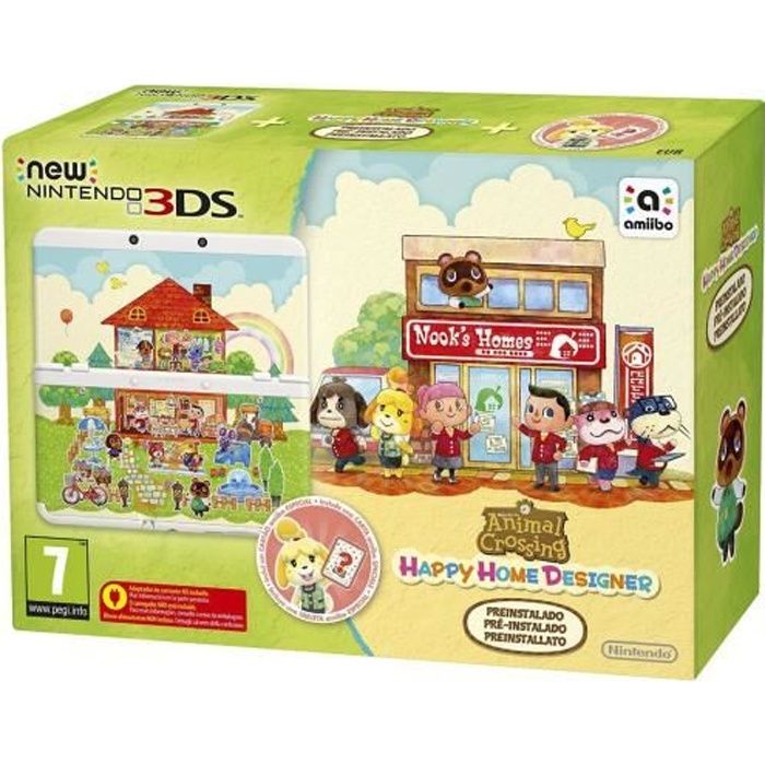 Console New Nintendo 3DS Animal Crossing Happy Home Designer