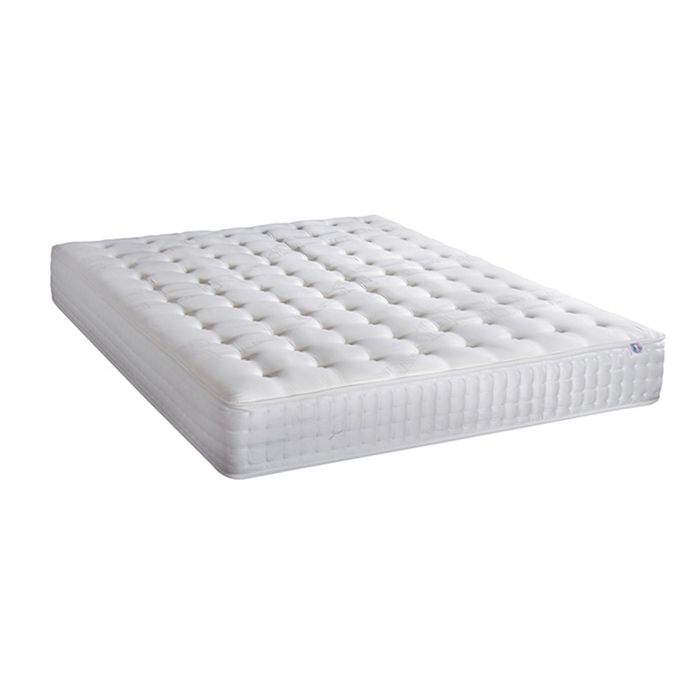 Matelas à mémoire de forme visco-sens Blanc 160x200 cm
