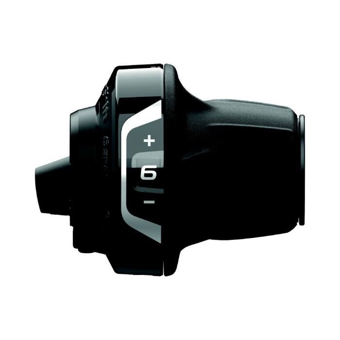 Paire De Leviers De Vitesses Shimano RevoShift SL-RS25 – Twist Grip 3/7 Vitesses – Noir