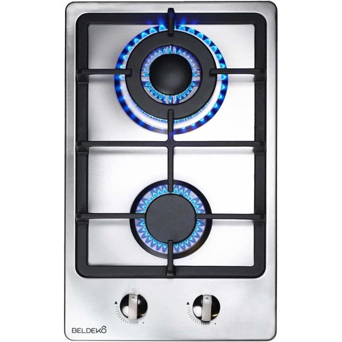 Plaque de Cuisson à Gaz 2 feux Encastrable Gaz NaturelPropane13