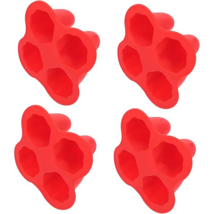 TREABEAR Set De 2 Moules En Silicone Pour Maison Avec Fenêtre, Moule Bougie, Moulant Des Maisons