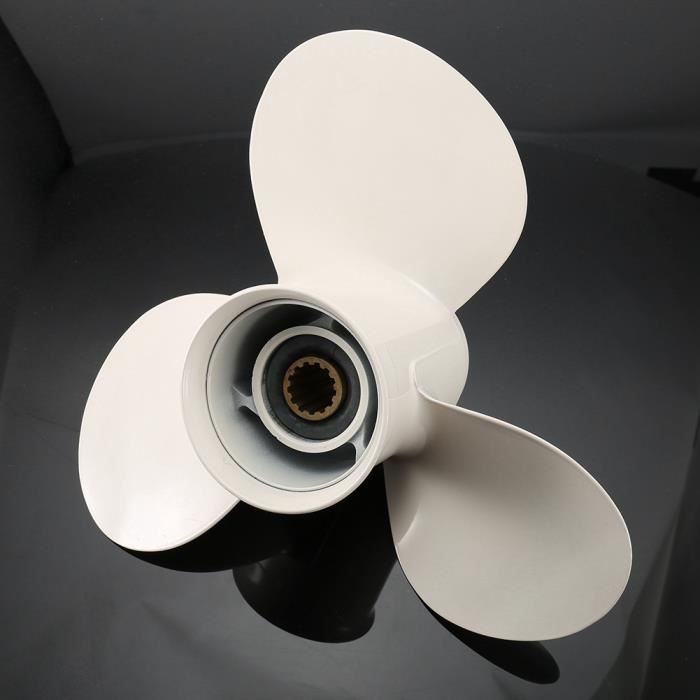 Propulsion Bateau 30-60HP Hélice Hors-bord Aluminium 3 Pales 11 1/8 X 13-G - Pour Moteurs 30 à 60 HP Pièce Rechange Hélice Moteur Bateau Propulsion Bateau 30-60HP Hélice Hors-bord Aluminium 3 Pales 11 1/8 X 13-G - Pour Moteurs 30 à 60 HP Pièce Rechange Hélice Moteur Bateau
