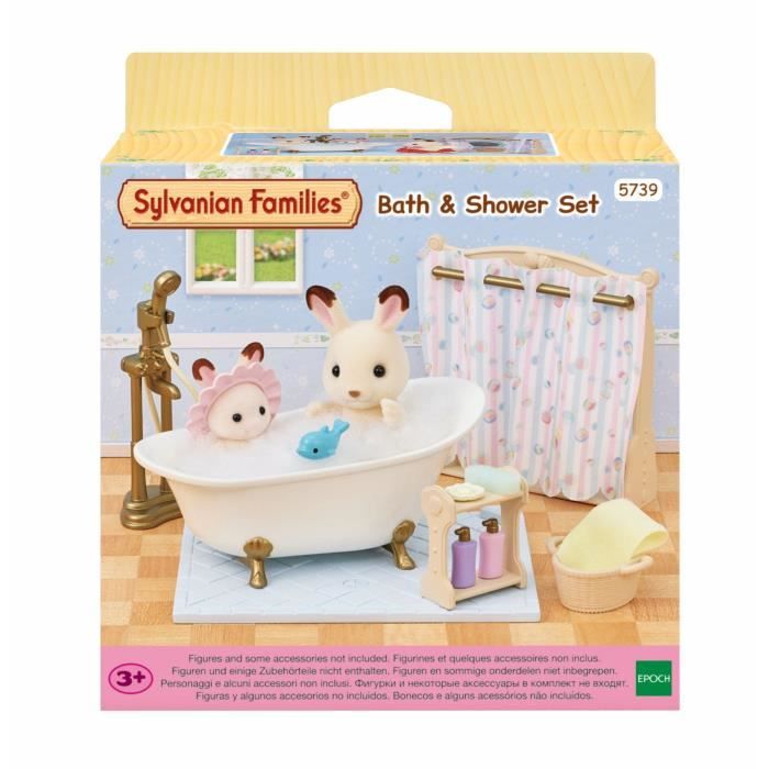 Sylvanian Families 5739 Set Baignoire et Douche