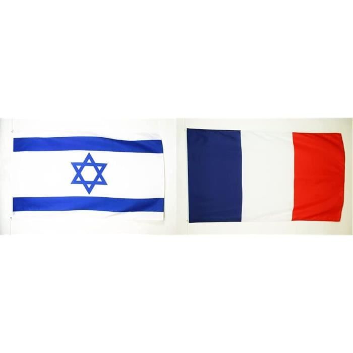 Drapeau Israël En Cape - 150x90 Cm - Léger Et Pratique Pour Supporters