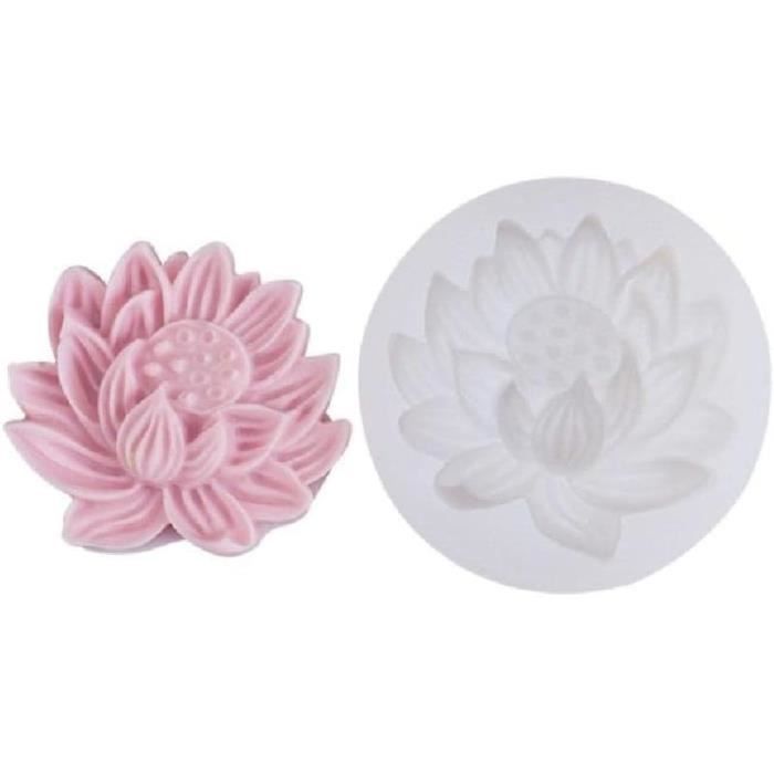 Moule En Silicone 3D Fleur N°14 - Pour Savon, Bougie, Résine - Fait En Allemagne - Création Artisanale