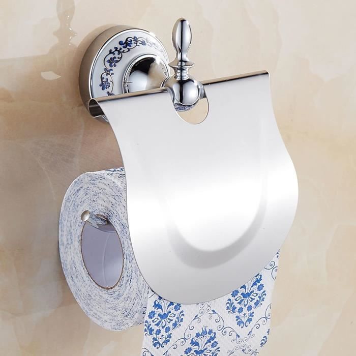 Porte-Rouleau De Papier Toilette Mural En Métal (Chat)[u2315] - Bricolage