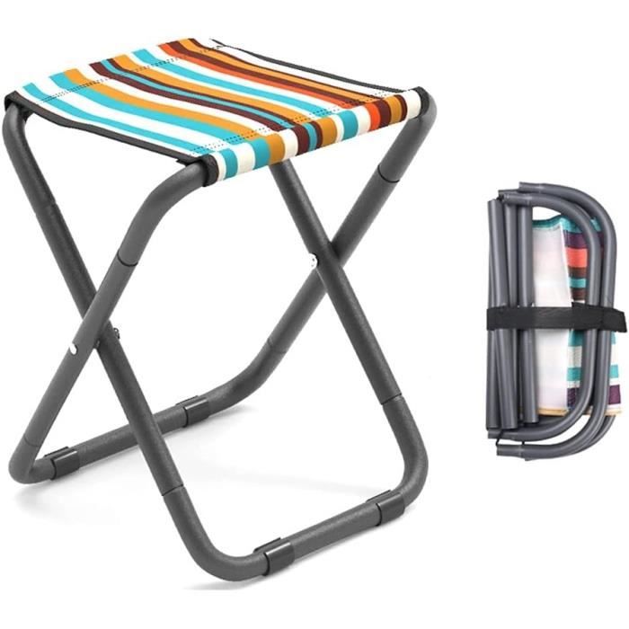 Tabouret De Camping Pliable & Léger CEWROM – 650g, Charge 200kg | Avec Sac De Transport | Pour Rando, Pêche, Jardin, Voyage
