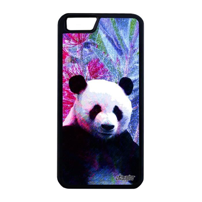 Coque panda pour Apple iPhone 6+ 6S+ Plus silicone unique rigide design ...