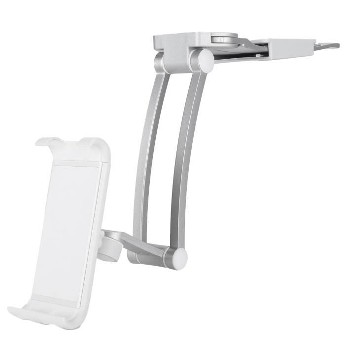 Support Gouttière Pour Caméras De Sécurité – Compatible Ring, Arlo, EufyCam – ABS Résistant – Noir