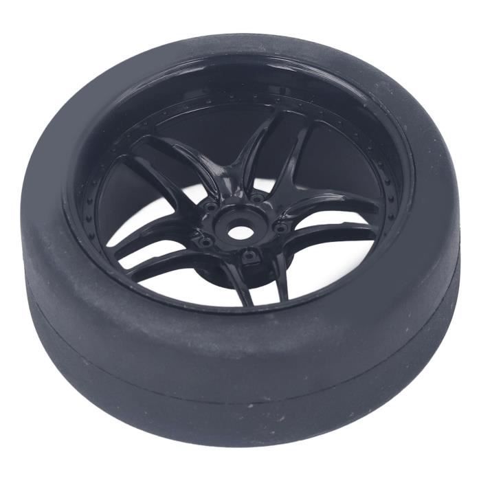 Pneus RC 4 Pièces Pour Voiture 1/14 - Diamètre 88 Mm, Largeur 20 Mm - Caoutchouc Antidérapant - Pour Tracteur, Camion RC