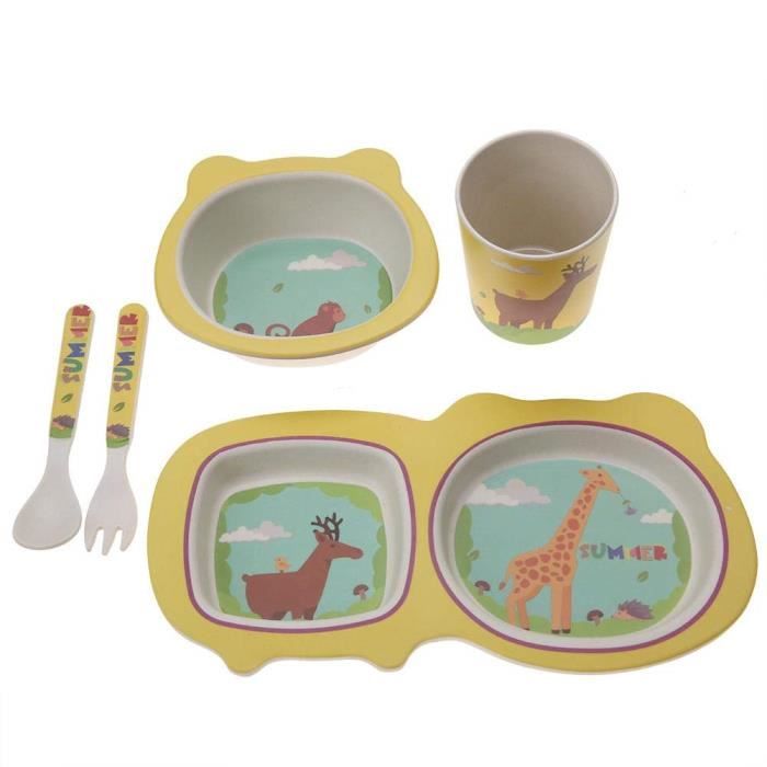 5pcs Set Bol Pour Bebe Assiettes En Fibre De Bambou Vaisselle Ign Bol Cuillere Tasse Pour Bebes Set De Table Pour Repas Giraffe Cdiscount Puericulture Eveil Bebe 5pcs Set Bol Pour Bebe Assiettes En Fibre De Bambou Vaisselle Ign Bol Cuillere Tasse Pour Bebes Set De Table Pour Repas Giraffe Cdiscount Puericulture Eveil Bebe