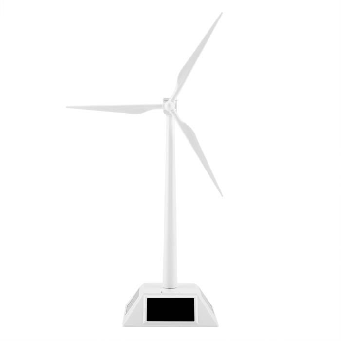 Modèle D'éolienne Solaire De Bureau - Jouet éducatif, Décoration | Fonctionne à La Lumière, Démonstration énergie Renouvelable | Matériau Plastique ABS - 6