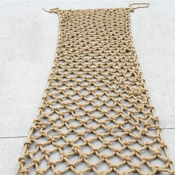 1x3m Filet Décoratif Corde Sécurité Protection Chanvre Corde Net - Les Escaliers Bébé De Garde-corps De Garde