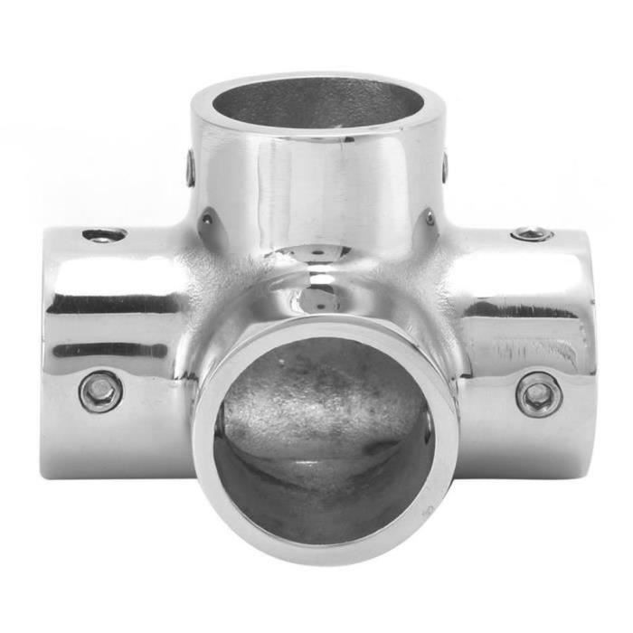 Base de rail d'acier inoxydable base ronde de main courante de bateau