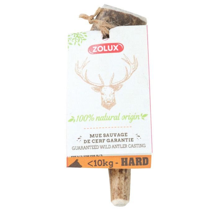Bois de Cerf entier XS friandise à mâcher pour chien de moins de 10 kg - zolux Bois de Cerf entier XS friandise à mâcher pour chien de moins de 10 kg - zolux