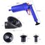 TOPBATHY Déboucheur de Toilettes à Long Manche Tête Flexible Plongeur de Toilette Nettoyeur de Toilettes à Piston pour WC Drains de Sol Salles de Bain Gris 