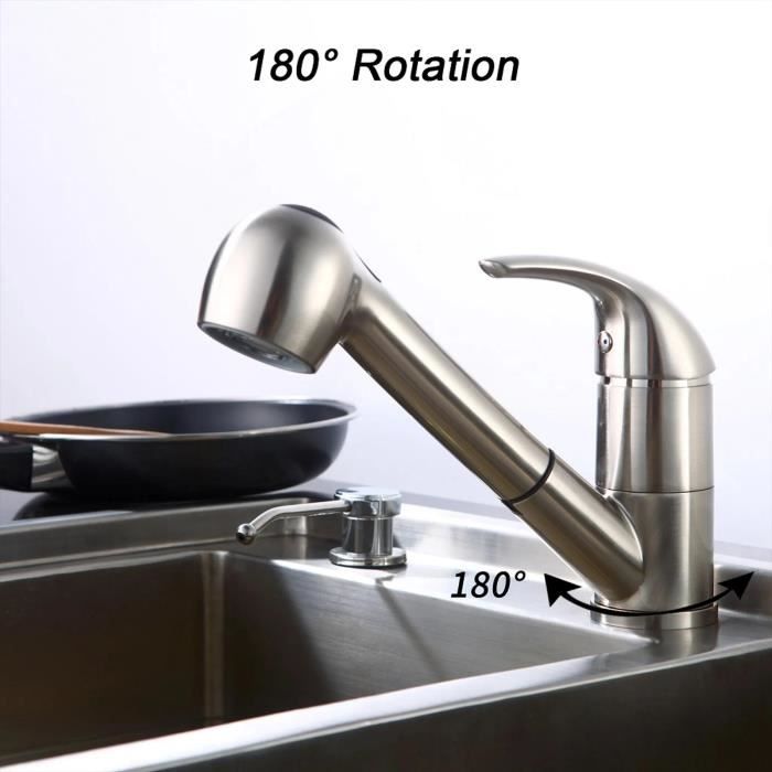 Aérateur de robinet 360° Pivotant Brise-Jet 3 Modes Tête de Robinet  Rallonge Flexible 17cm Filtre de Buse avec Connnecteur - Cdiscount Bricolage