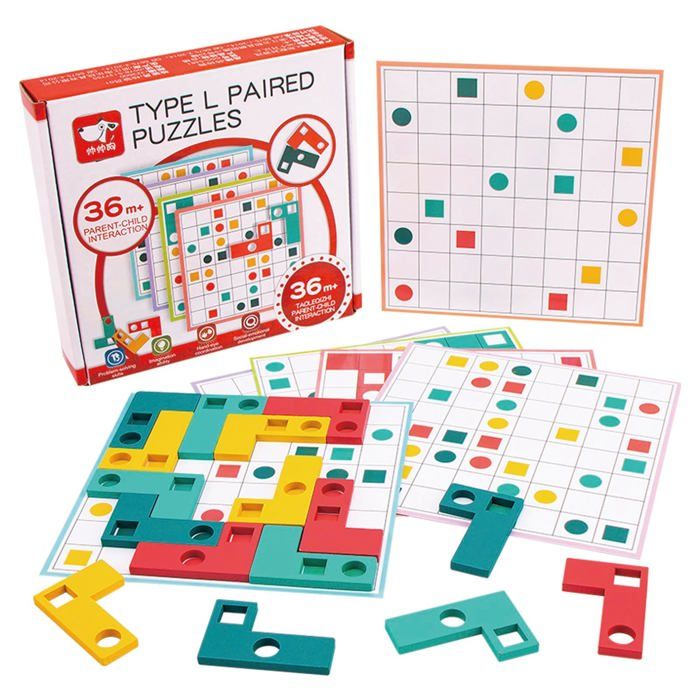 Puzzle en Bois - Non spécifié - 3D Cube Animaux - 6 en 1 - Jouet Montessori - Cadeau Noël Puzzle en Bois - Non spécifié - 3D Cube Animaux - 6 en 1 - Jouet Montessori - Cadeau Noël