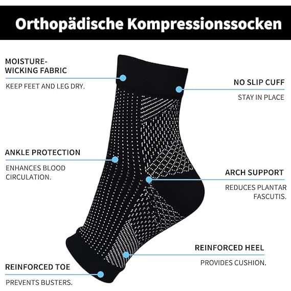 Chaussettes orthopediques de compression - Cdiscount
