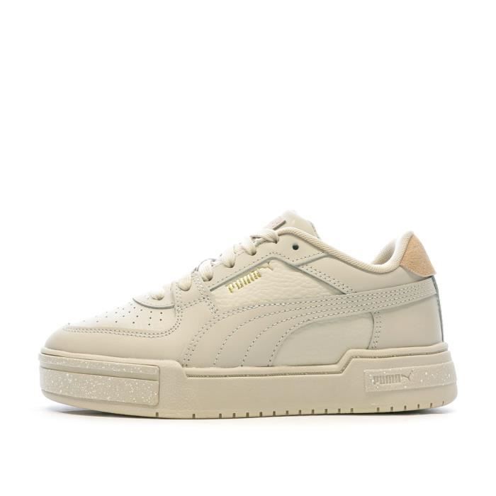 Basket puma femme beige best sale