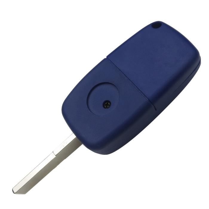 Coque De Clé Télécommande Compatible Fiat Ducato, Punto, Bravo, Doblo, Stilo, Panda, Lancia (modèle 3 Boutons) - Sans électronique